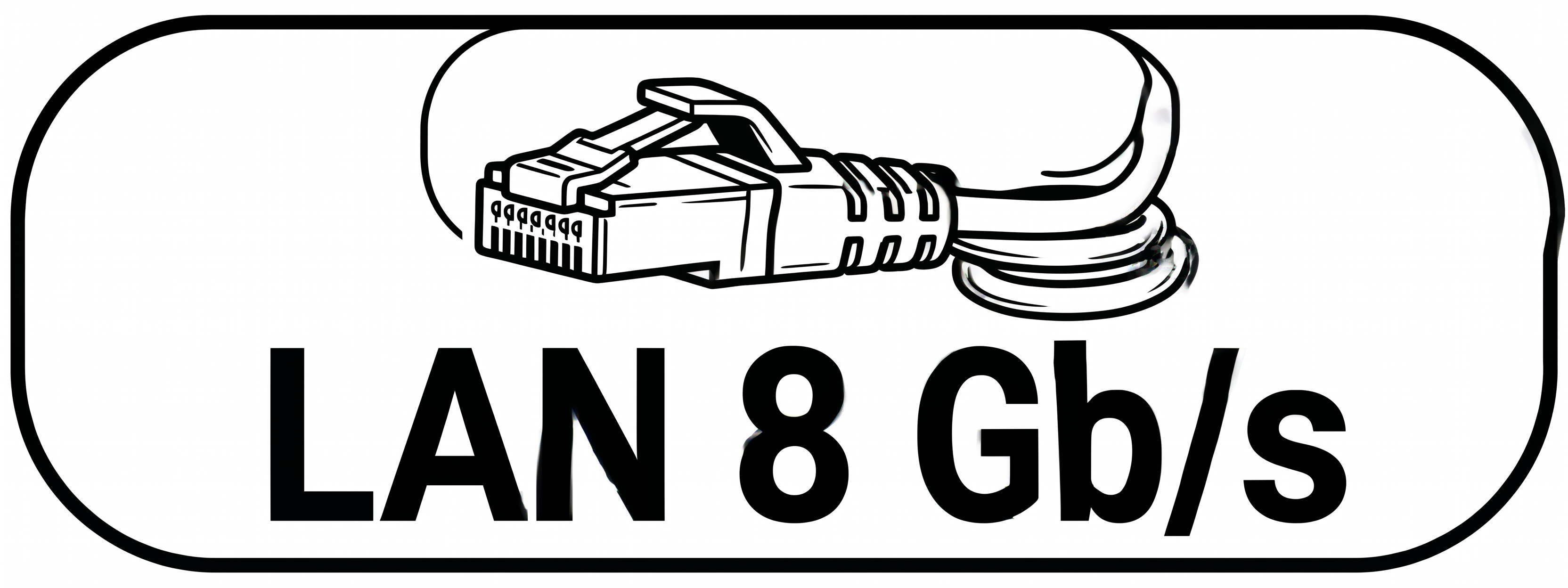 LAN 8 Gb/s